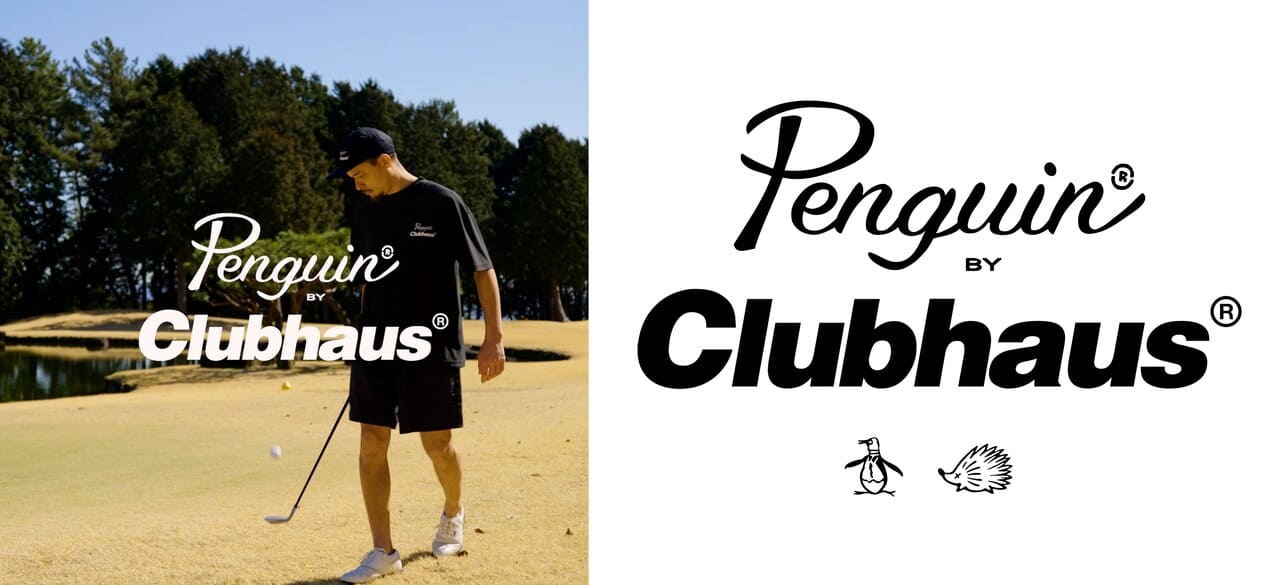 Penguin by Munsingwear × CLUBHAUS」が初コラボ！限定アイテム発売