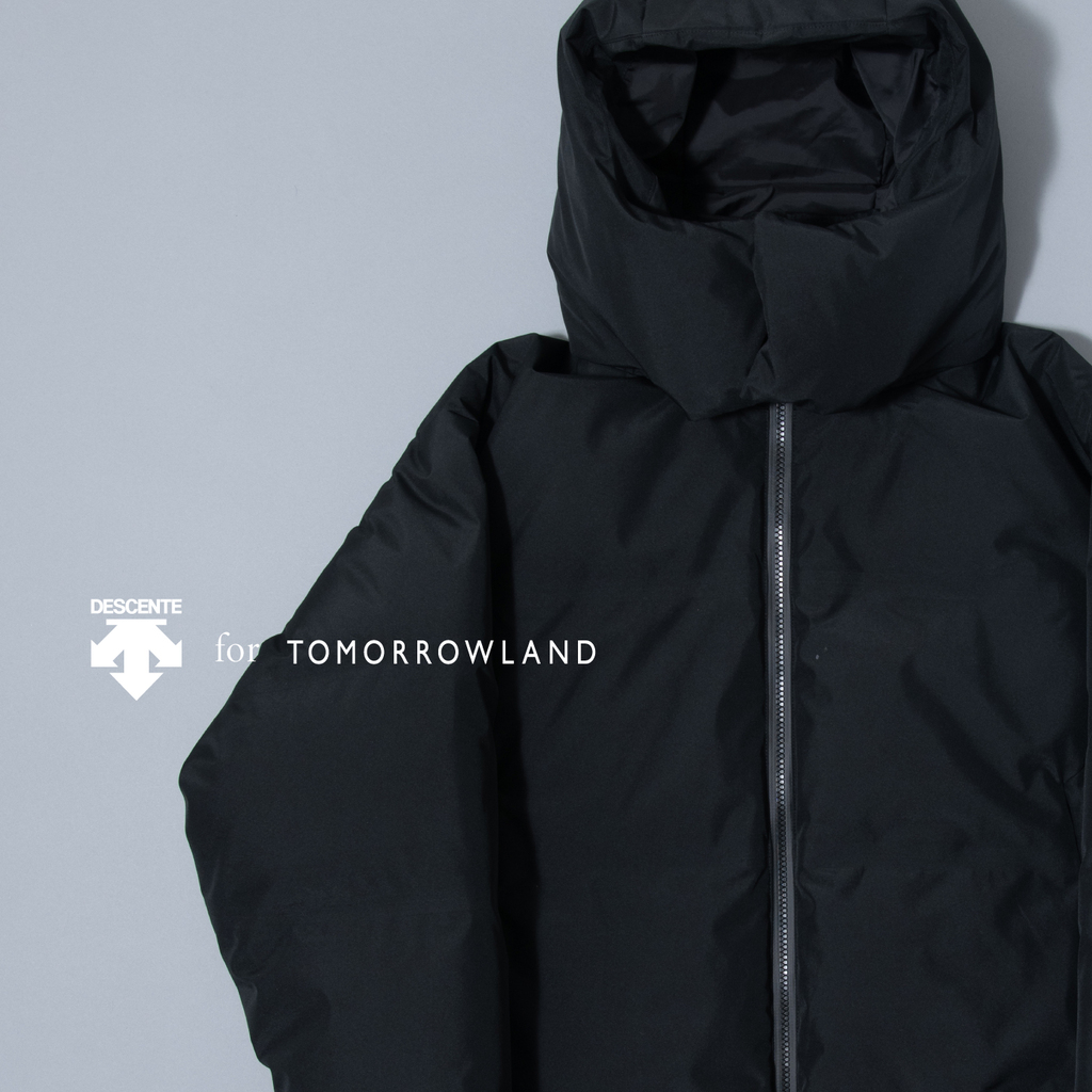 DESCENTE for TOMORROWLAND」別注ダウンブルゾンを発売。Goretex