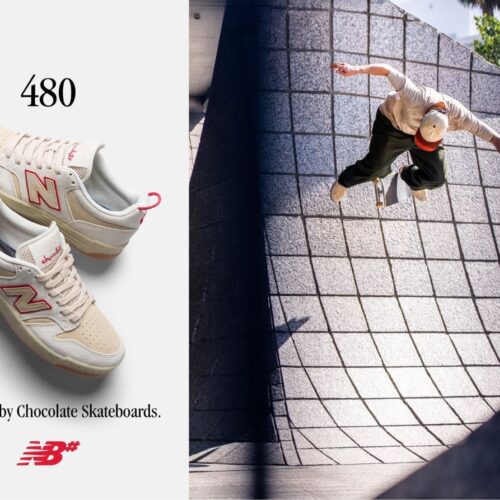 New Balance Numeric 480 × Chocolate Skateboards」コラボレーション